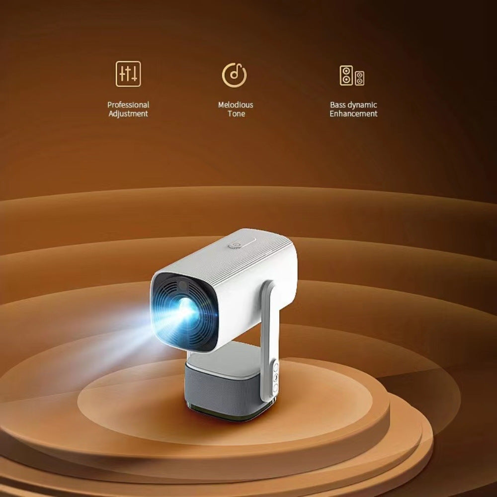 K2 Tragbarer Mini Projektor Full HD 1080p + 4K, WiFi, Akku, Portable Beamer