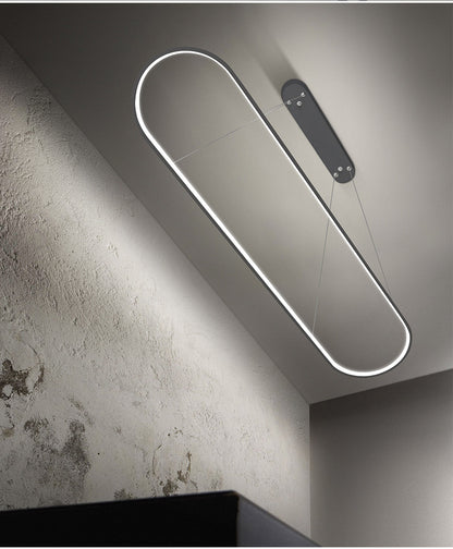 Moderne LED-Hängeleuchte im nordischen Stil – dimmbar mit Fernbedienung