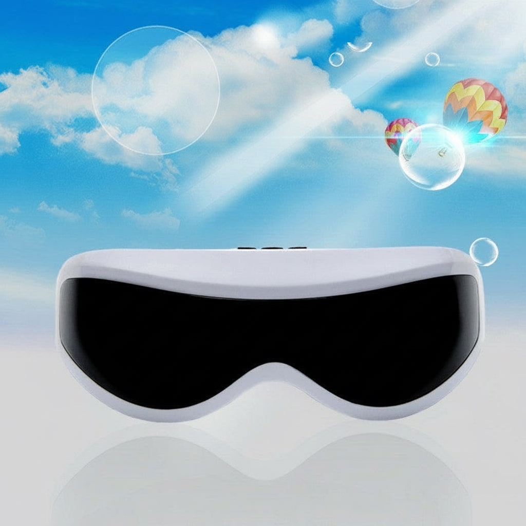 Elektrischer Augenmassagegerät – Magnetischer Eye Massager mit Musik & USB-Aufladung