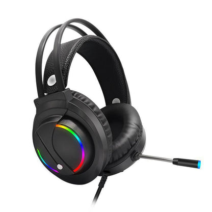 Tuner K1 Gaming-Headset – RGB-beleuchtetes USB-Computer-Headset mit Mikrofon für PC & Konsole