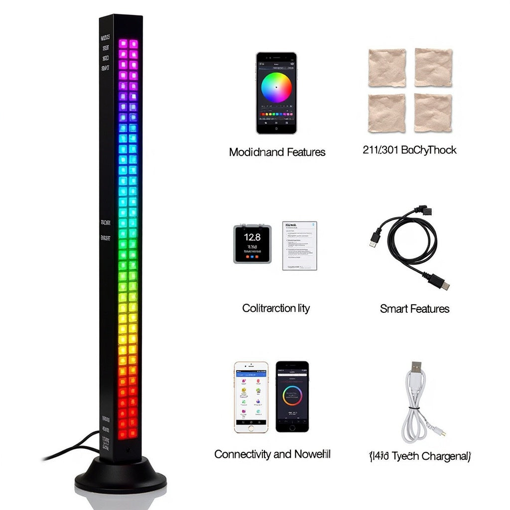 RGB-LED-Lautsprecher & Soundlichter