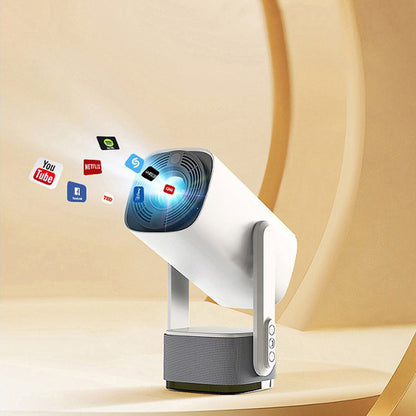 K2 Tragbarer Mini Projektor Full HD 1080p + 4K, WiFi, Akku, Portable Beamer