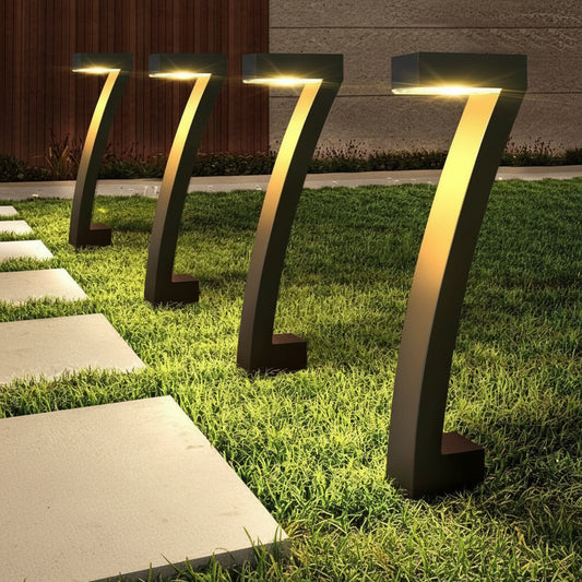 Solar-LED Bodenlicht – Wasserdichte Garten- & Rasenleuchte mit warmem Stimmungslicht