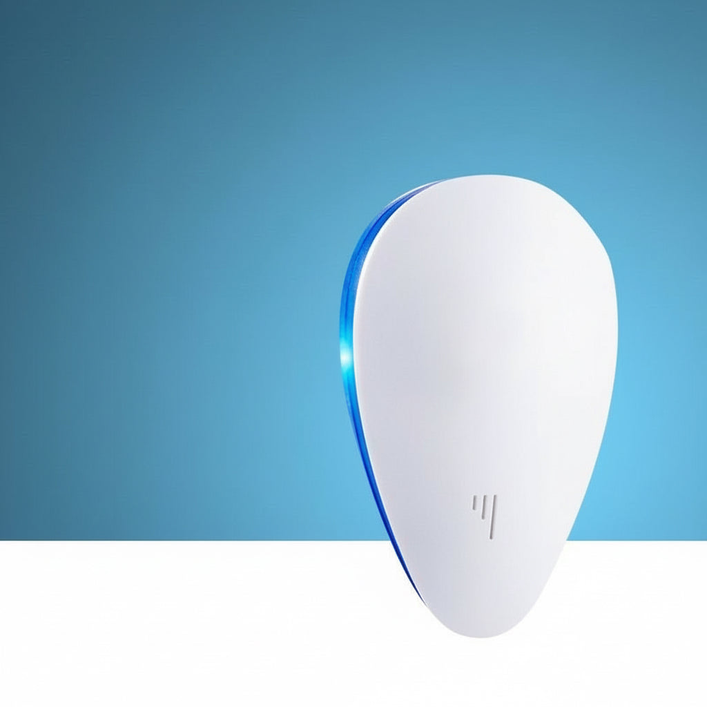 Ultraschall Schädlingsvertreiber – Leiser Tropfen-Design Stecker gegen Mücken, Kakerlaken & Mäuse