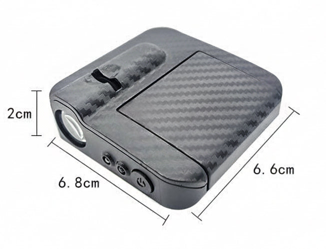 Kabellose Auto-Welcome-Light Projektion – Infrarot Türsensor Licht mit Carbon-Fiber Look, LOGO Bodenprojektion