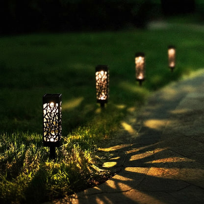 Solar-Hohlleuchte – Automatische Garten- & Rasenleuchte für stimmungsvolle Nachtbeleuchtung