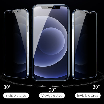 Anti-Spy Schutzglas für iPhone