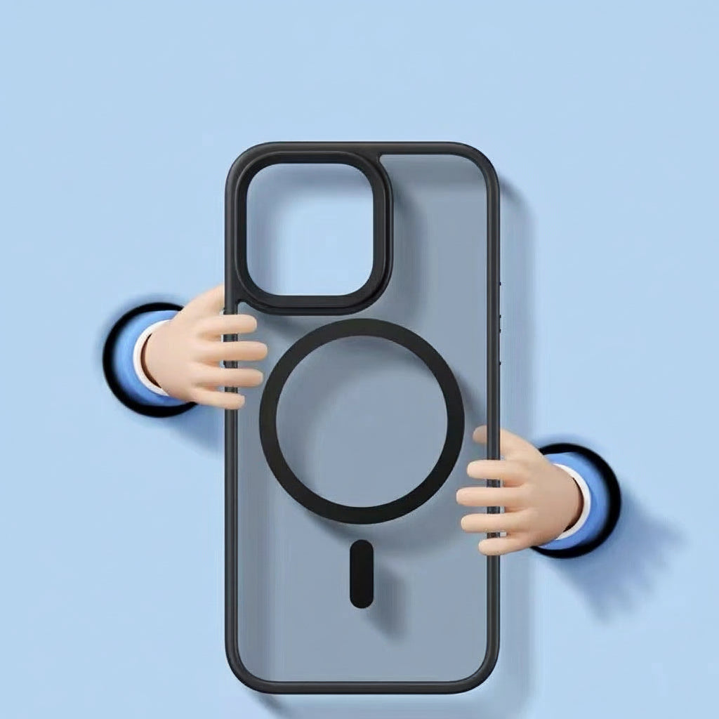 Handyhülle – Magnetische Wireless-Charging Schutzhülle für iPhone 11–14 Pro Max