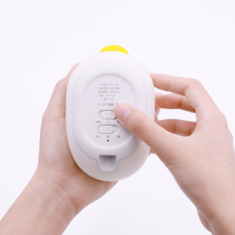 Dumb Duck Nachtlicht – Warmes Silikon-Schlaflicht für Kinder & Erwachsene