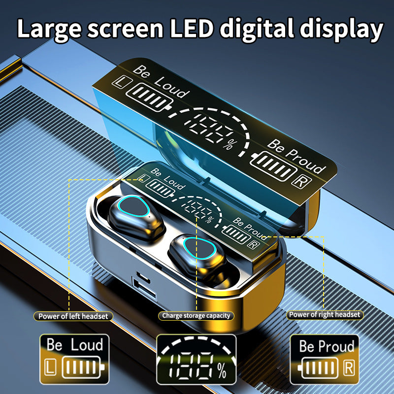 G28 Bluetooth Headset | TWS In-Ear Kopfhörer | Digital Display | Gaming