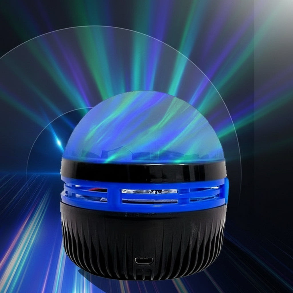 Rotierendes Wasserwellen Licht | Aurora Sternenhimmel Projektor | Ambient Lampe