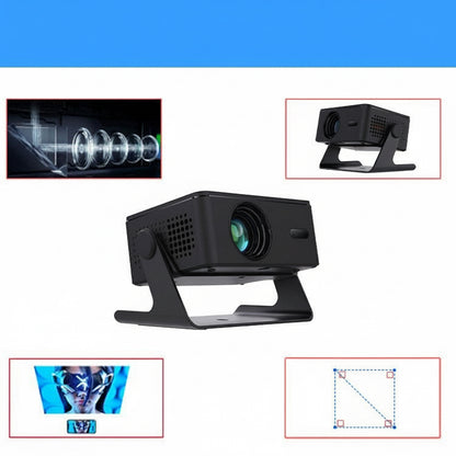 Mini Projektor 4K Support | 720p HD | 150 ANSI | Tragbarer Smart Beamer