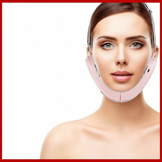 EMS V-Face Lifting Gerät – Gesichtsschlanker mit Farblicht & Vibrationsmassage | Microcurrent Beauty Massager
