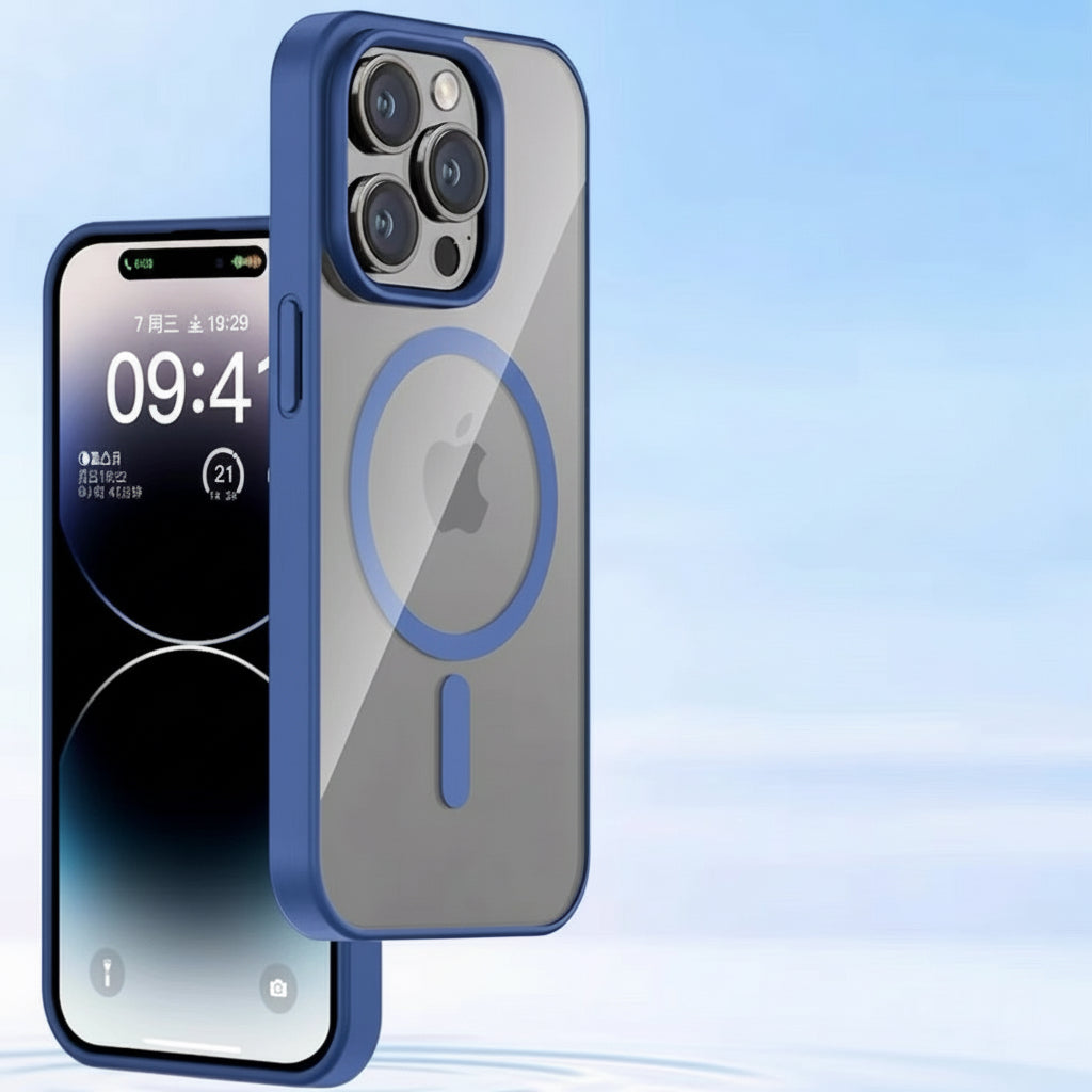 Handyhülle – Magnetische Wireless-Charging Schutzhülle für iPhone 11–14 Pro Max