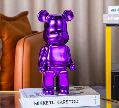 Luxuriöser Keramik-Bär – Stilvolle Deko & Spardose für Zuhause