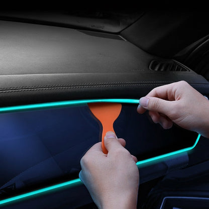 EL-Kaltlicht LED Auto-Ambientebeleuchtung – Universelle Lichtleiste ohne Installation