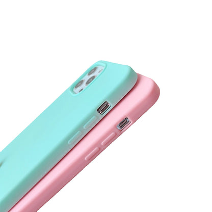 iPhone 16 Pro Max Handyhülle – Silikon Case mit breitem Crossbody-Band, stoßfest & stylisch