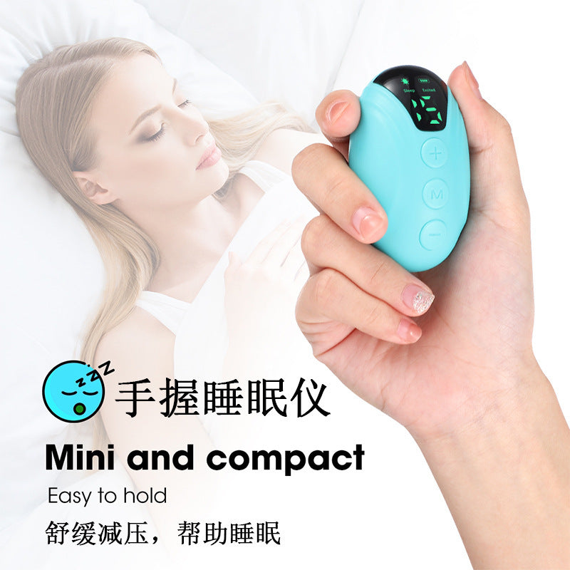 Intelligentes EMS-Schlafhilfe-Gerät – Handheld Sleep Aid mit Mikrostrom, LED-Display & wiederaufladbarem Akku