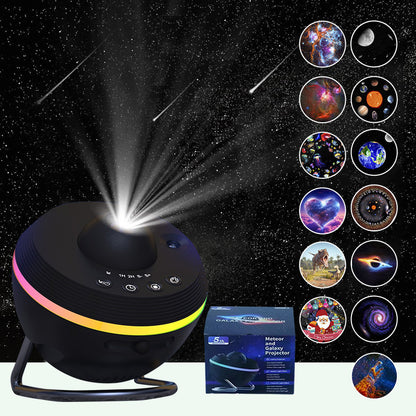 Meteor Space Starry Sky Projektor – Hochwertige Sternenhimmel-Lampe für Schlafzimmer & Wohnzimmer