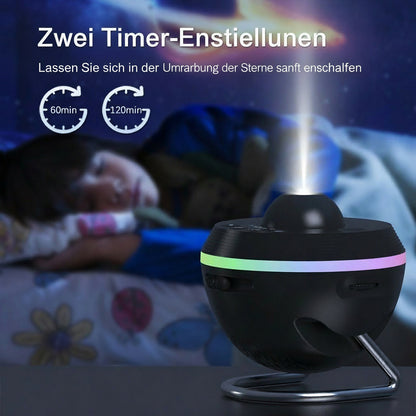 Meteor Space Starry Sky Projektor – Hochwertige Sternenhimmel-Lampe für Schlafzimmer & Wohnzimmer