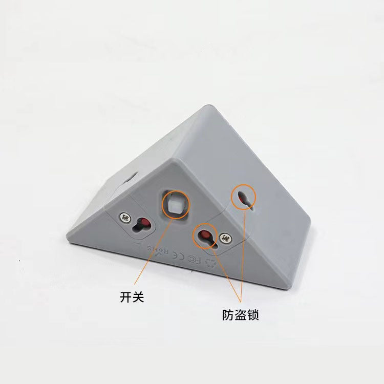 Solar-LED Stufenlicht – Lichtgesteuerte, wasserdichte Treppen- & Wandleuchte ohne Verkabelung