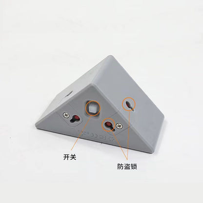 Solar-LED Stufenlicht – Lichtgesteuerte, wasserdichte Treppen- & Wandleuchte ohne Verkabelung