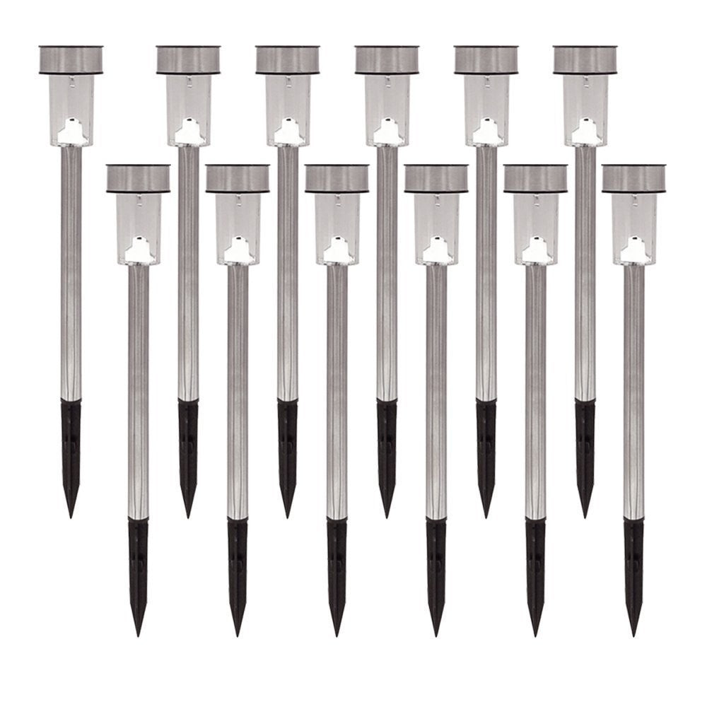 Solar-LED Gartenspießleuchte – Wasserdichtes Kunststoff-Röhrenlicht für Hof, Garten & Rasen